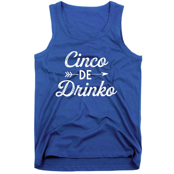 Cinco De O Mexican Party Funny Saying Graphic De Mayo Meaningful Gift Tank Top