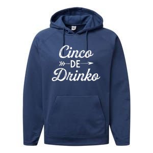 Cinco De O Mexican Party Funny Saying Graphic De Mayo Meaningful Gift Performance Fleece Hoodie