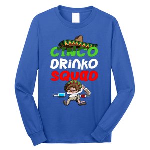 Cinco De O Mexican Sombrero Alcohol Mexico Great Gift Long Sleeve Shirt