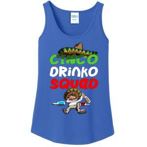 Cinco De O Mexican Sombrero Alcohol Mexico Great Gift Ladies Essential Tank