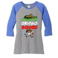 Cinco De O Mexican Sombrero Alcohol Mexico Great Gift Women's Tri-Blend 3/4-Sleeve Raglan Shirt