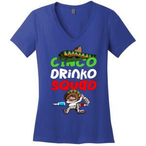 Cinco De O Mexican Sombrero Alcohol Mexico Great Gift Women's V-Neck T-Shirt