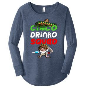 Cinco De O Mexican Sombrero Alcohol Mexico Great Gift Women's Perfect Tri Tunic Long Sleeve Shirt