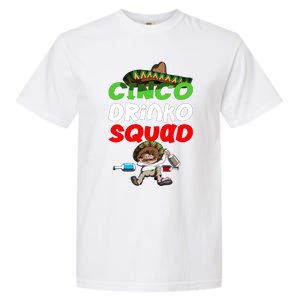 Cinco De O Mexican Sombrero Alcohol Mexico Great Gift Garment-Dyed Heavyweight T-Shirt