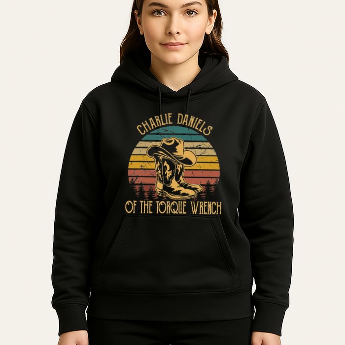 Charlie Daniels Of The Torque Wrench Sunset Boots Hats Hoodie