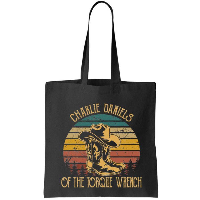 Charlie Daniels Of The Torque Wrench Sunset Boots Hats Bag