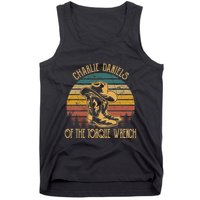 Charlie Daniels Of The Torque Wrench Sunset Boots Hats Tank Top