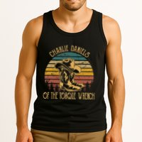 Charlie Daniels Of The Torque Wrench Sunset Boots Hats Tank Top