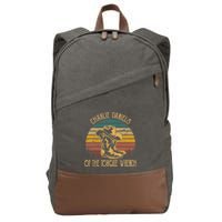 Charlie Daniels Of The Torque Wrench Sunset Boots Hats Cotton Canvas Backpack