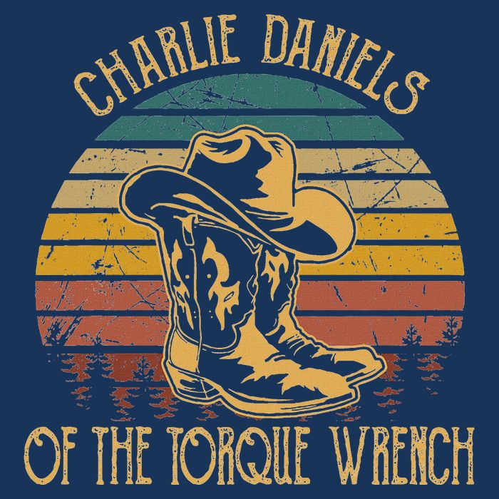 Charlie Daniels Of The Torque Wrench Sunset Boots Hats Infant Baby Jersey Bodysuit