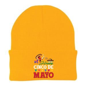 Cinco De O Gift Party Funny Cinco De Mayo Gift Knit Cap Winter Beanie