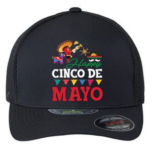 Cinco De O Gift Party Funny Cinco De Mayo Gift Flexfit Unipanel Trucker Cap