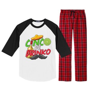 Cinco De O Gift Raglan Sleeve Pajama Set