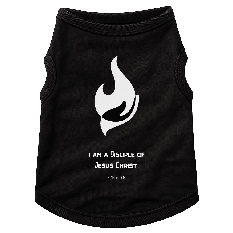 Christian Disciple Of Jesus Christ Gospel Lds Yw Ym Theme Doggie Tank