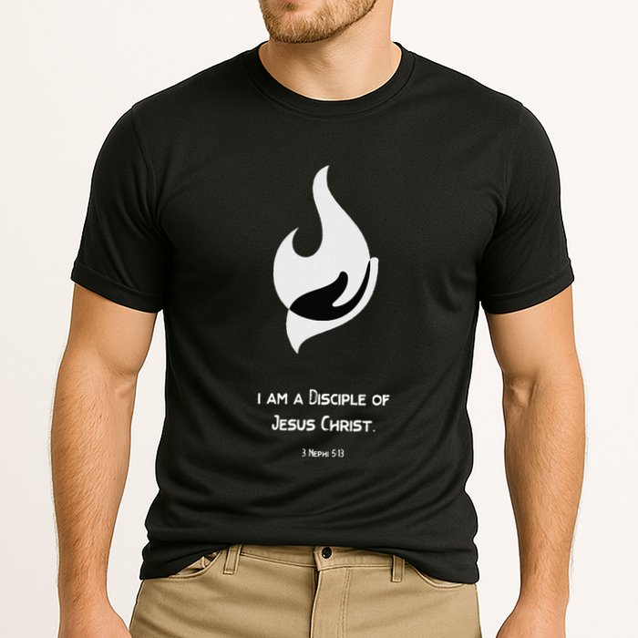 Christian Disciple Of Jesus Christ Gospel Lds Yw Ym Theme Cooling Performance Crew T-Shirt