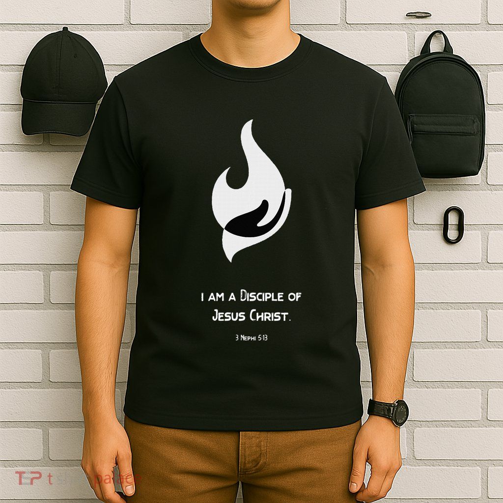 Christian Disciple Of Jesus Christ Gospel Lds Yw Ym Theme T-Shirt