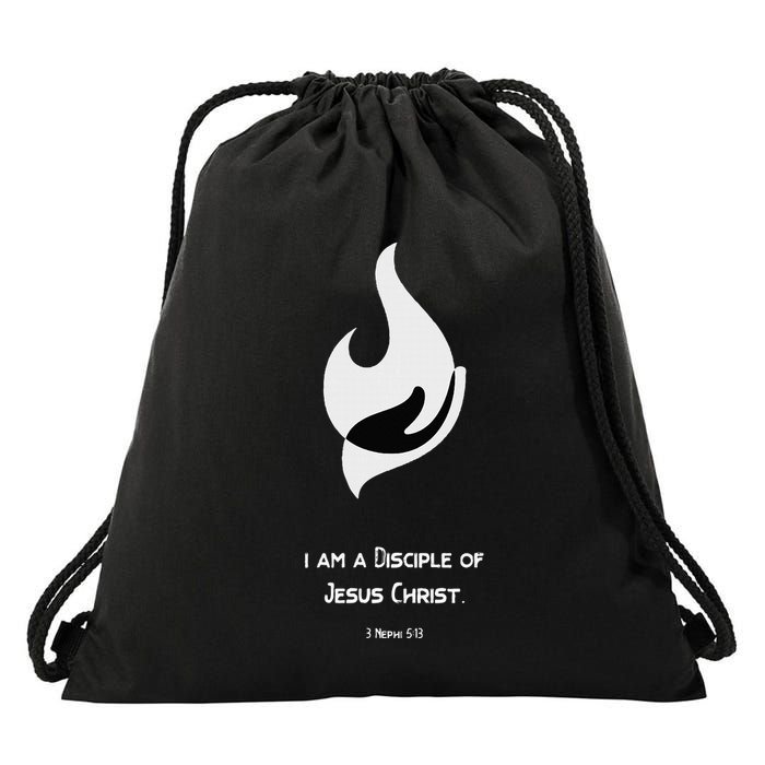 Christian Disciple Of Jesus Christ Gospel Lds Yw Ym Theme Drawstring Bag
