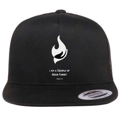 Christian Disciple Of Jesus Christ Gospel Lds Yw Ym Theme Flat Bill Trucker Hat