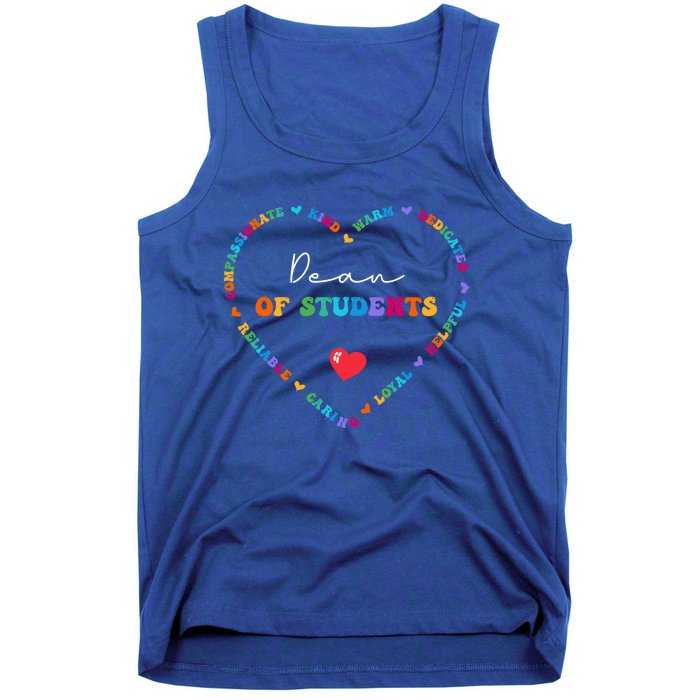 Cute Dean Of Students Appreciation Week Back To School Cool Gift Tank Top