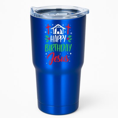 Christmas Day Outfit Happy Birthday Jesus Holiday Tumbler