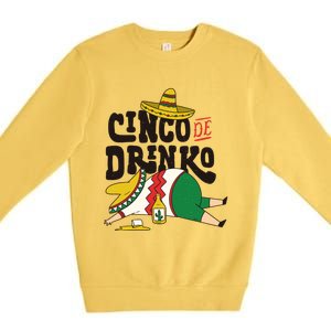 Cinco De O Cinco De Mayo Party Design Gift Premium Crewneck Sweatshirt