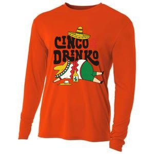 Cinco De O Cinco De Mayo Party Design Gift Cooling Performance Long Sleeve Crew