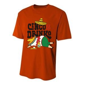 Cinco De O Cinco De Mayo Party Design Gift Performance Sprint T-Shirt