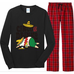 Cinco De O Cinco De Mayo Party Design Gift Long Sleeve Pajama Set