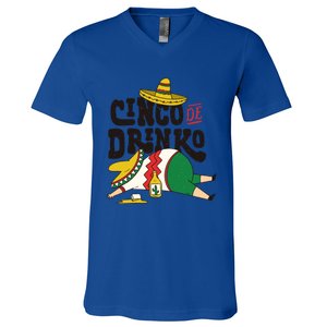 Cinco De O Cinco De Mayo Party Design Gift V-Neck T-Shirt