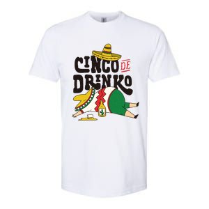 Cinco De O Cinco De Mayo Party Design Gift Softstyle CVC T-Shirt