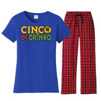 Cinco De O Cinco De Mayo Mexican Gift Women's Flannel Pajama Set