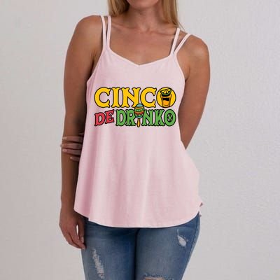 Cinco De O Cinco De Mayo Mexican Gift Women's Strappy Tank