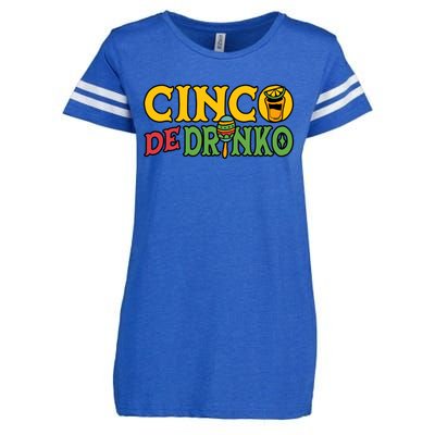 Cinco De O Cinco De Mayo Mexican Gift Enza Ladies Jersey Football T-Shirt