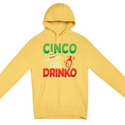 Cinco De O Cinco De Mayo Party Mexiko Gift Premium Pullover Hoodie