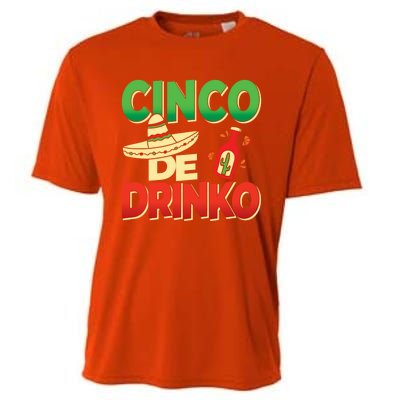 Cinco De O Cinco De Mayo Party Mexiko Gift Cooling Performance Crew T-Shirt