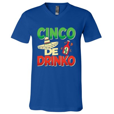 Cinco De O Cinco De Mayo Party Mexiko Gift V-Neck T-Shirt