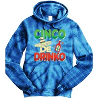 Cinco De O Cinco De Mayo Party Mexiko Gift Tie Dye Hoodie