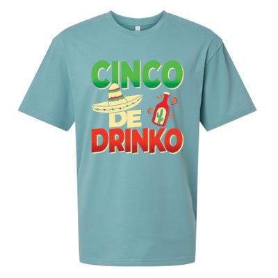 Cinco De O Cinco De Mayo Party Mexiko Gift Sueded Cloud Jersey T-Shirt