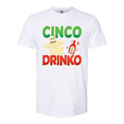 Cinco De O Cinco De Mayo Party Mexiko Gift Softstyle® CVC T-Shirt