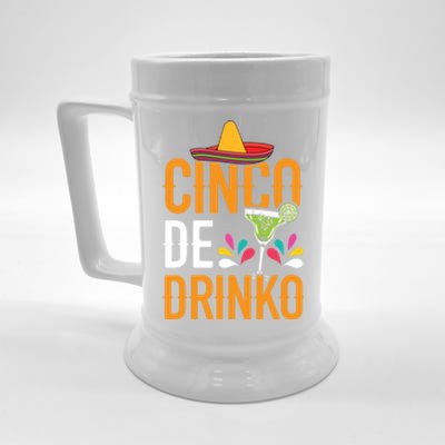 Cinco De O Design For Mexico Lovers Mexican Fiesta Gift Beer Stein