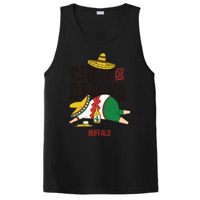 Cinco De O Fiesta On Cinco De Mayo In Buffalo Gift PosiCharge Competitor Tank