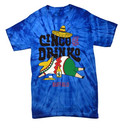 Cinco De O Fiesta On Cinco De Mayo In Buffalo Gift Tie-Dye T-Shirt