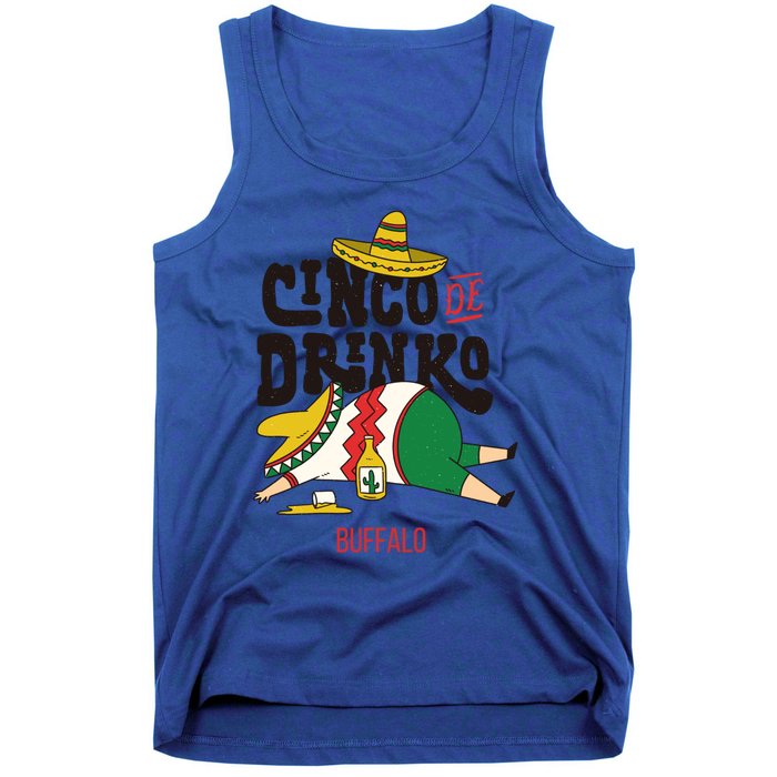 Cinco De O Fiesta On Cinco De Mayo In Buffalo Gift Tank Top