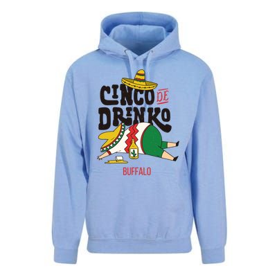 Cinco De O Fiesta On Cinco De Mayo In Buffalo Gift Unisex Surf Hoodie