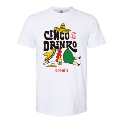 Cinco De O Fiesta On Cinco De Mayo In Buffalo Gift Softstyle CVC T-Shirt