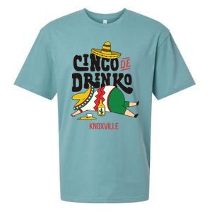 Cinco De O Fiesta On Cinco De Mayo In Knoxville Gift Sueded Cloud Jersey T-Shirt