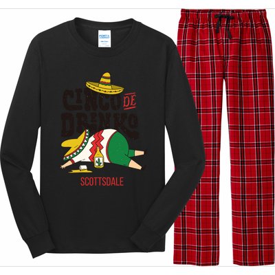 Cinco De O Fiesta On Cinco De Mayo In Scottsdale Cute Gift Long Sleeve Pajama Set