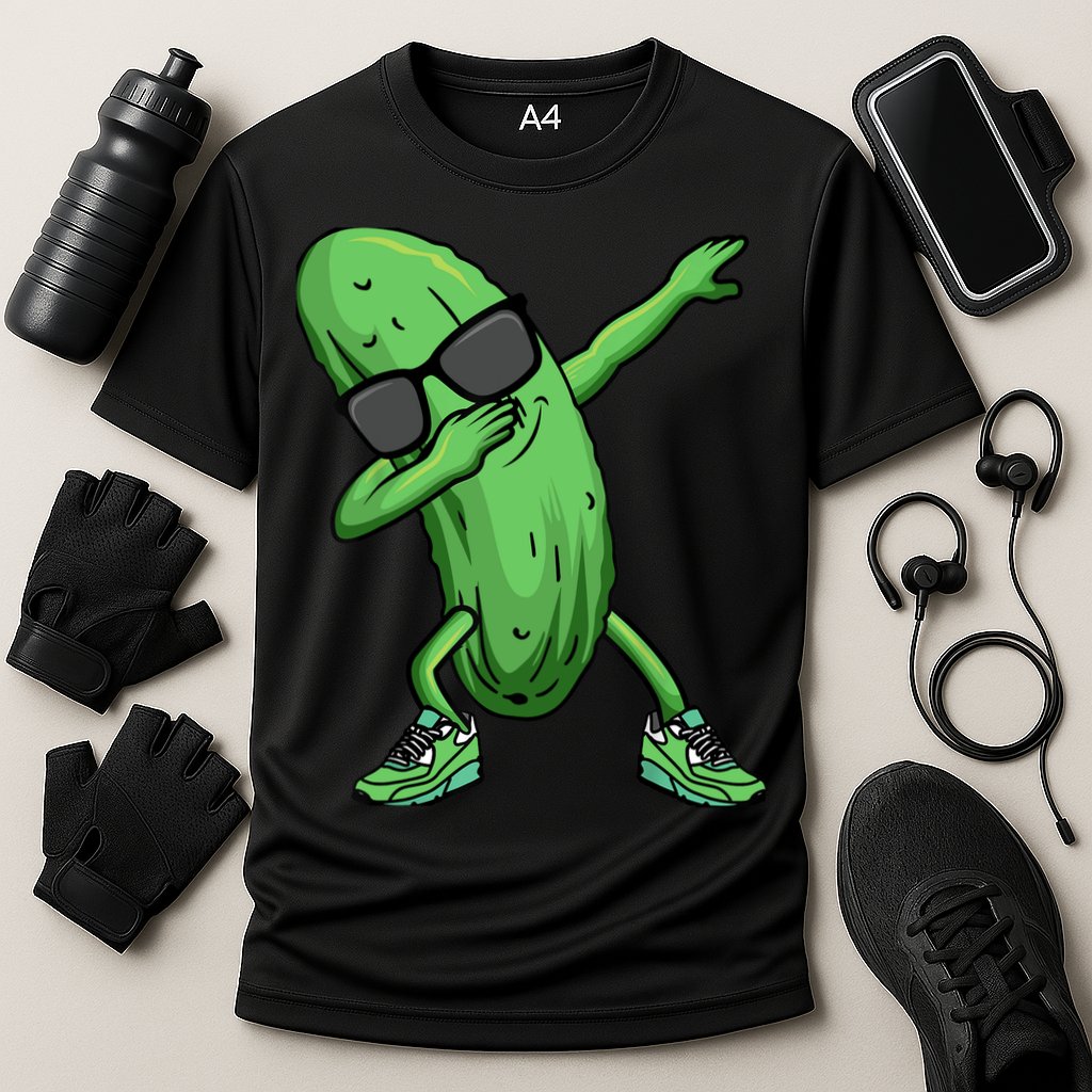 Cucumber Dabbing Pickle Dancing Lover Performance Shirt