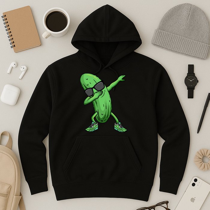 Cucumber Dabbing Pickle Dancing Lover Hoodie