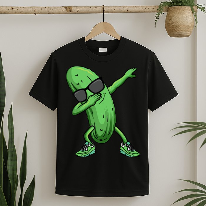 Cucumber Dabbing Pickle Dancing Lover T-Shirt